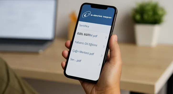 E-Devlet'te Hangi Sertifikalar Görünür? (MEB Onaylı ve Diğerleri - 2025)